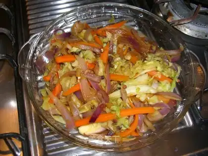 stir-fried cabbage