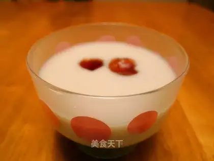 Longan and peanut paste
