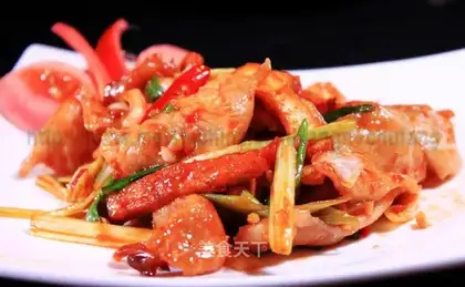 Chaozhou stir-fried pork
