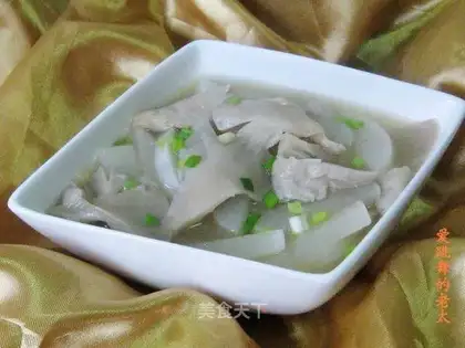 Pleurotus ostreatus soup