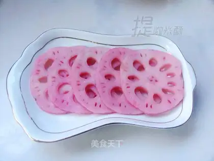 Rouge lotus root