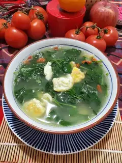 Egg soup