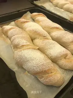 Torn bread