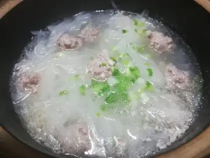 radish meatball soup
