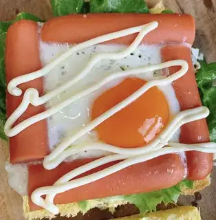 A ham sandwich