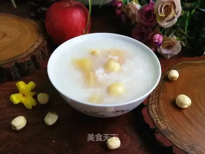 Apple Lotus Porridge