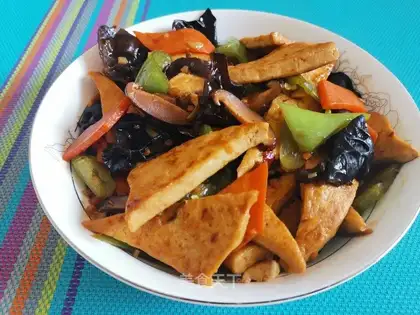 Homemade tofu