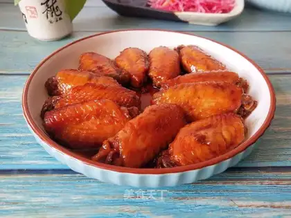 No oiled Coke chicken wings