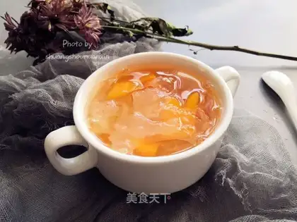 The papaya silver ear soup