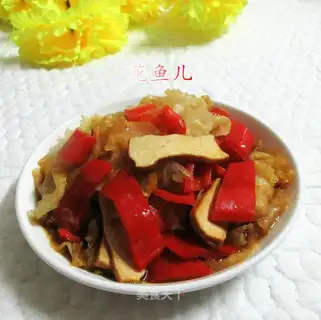 Paprika. White wood