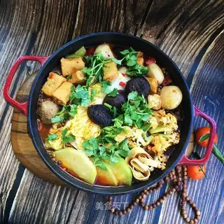 When it's hot, it's a vegetable pot