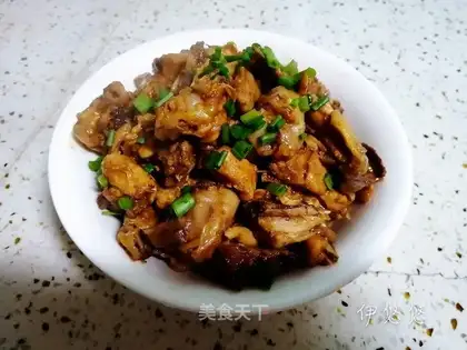 Red chicken