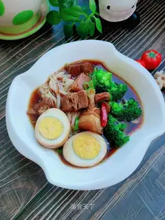 ♪ West blue bouquet noodles ♪