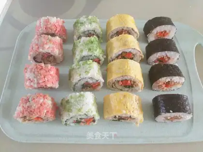 Flower sushi