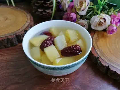 Celine apple date tea