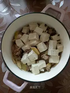 Bone baking tofu