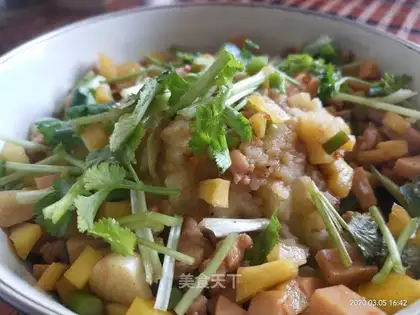 Spicy mashed potatoes