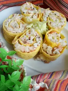 A quinoa roll