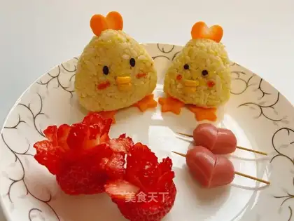 Chicken with lips