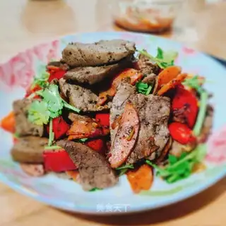 Fried liver