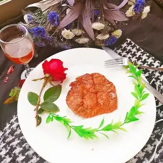 Fried steak
