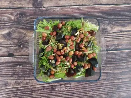 Pumpkin and peanuts