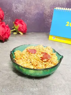 Egg sausage fried rice
