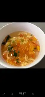 Tomato egg soup