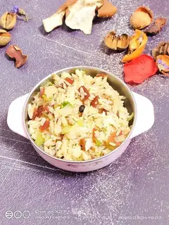 Soup and rice