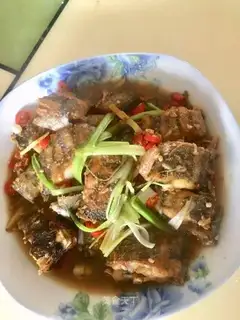 Red-fried fish