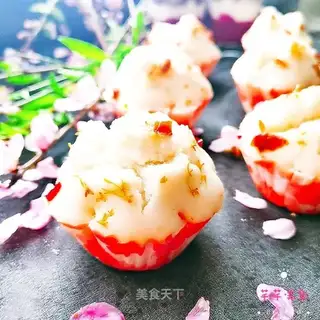 Cinnamon with rice cake