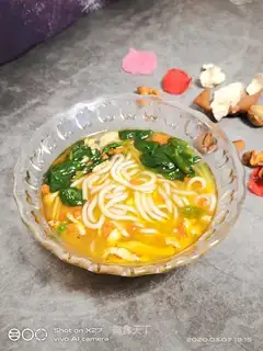 Chicken spinach potato powder