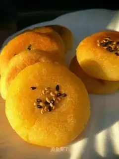 Red potato rice cake