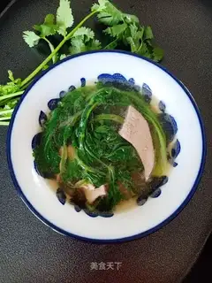 Pork liver and cedar