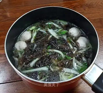 ♪ The chrysanthemum soup ♪