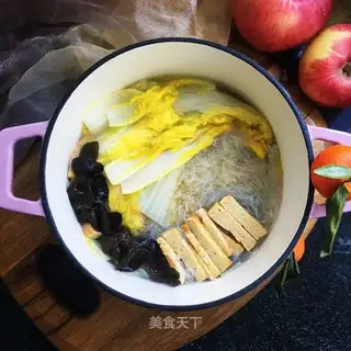 The doll dish fan soup