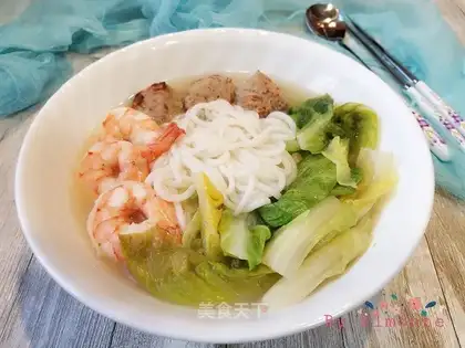 Chickenball shrimp powder