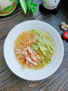Chicken silk cucumber