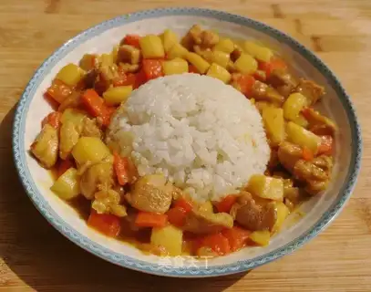 Curry chicken