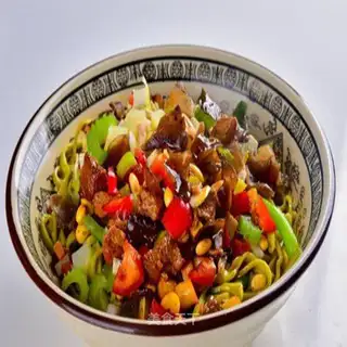 Spinach noodles