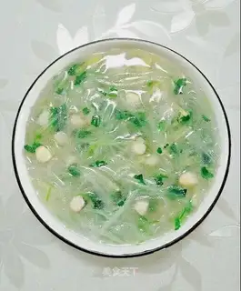 The radish soup