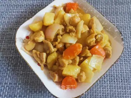 Curry chicken