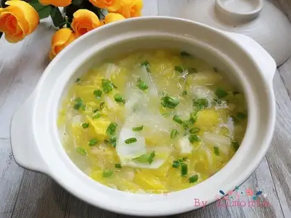 The doll dish fan soup