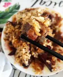 The rice steak