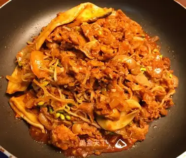 Korean sprouts pork pot