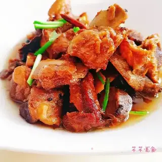 Red burn ribs