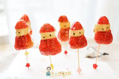 Strawberry Snowman