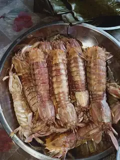 Skinned shrimp
