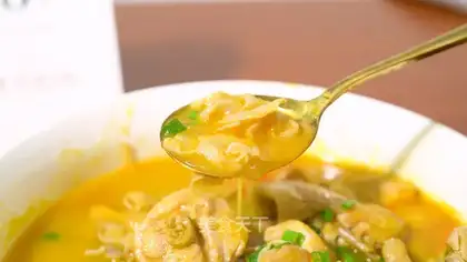 Gold soup chicken