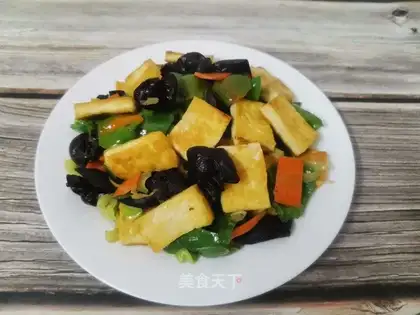 Homemade tofu